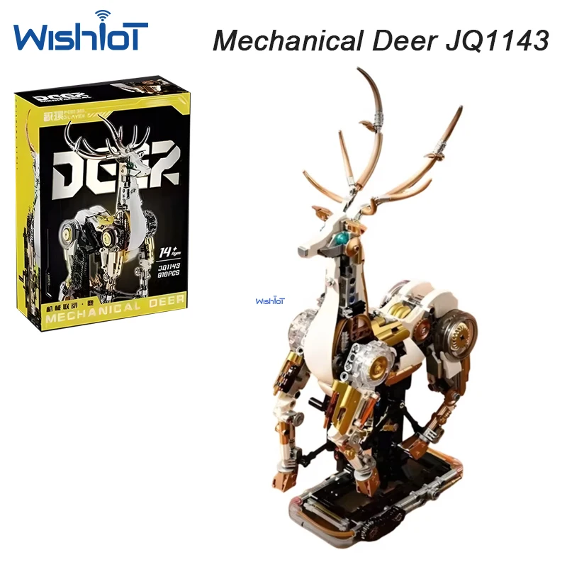 JQ1143 918PCS Smart Animal Deer Building Blocks Creative Forest Creature Model Assembly Construction Bricks Toys Kids Gift
JQ1143 918PCS Smart Animal Deer Building Blocks Creative Forest Creature Model Assembly Construction Bricks Toys Kids Gift