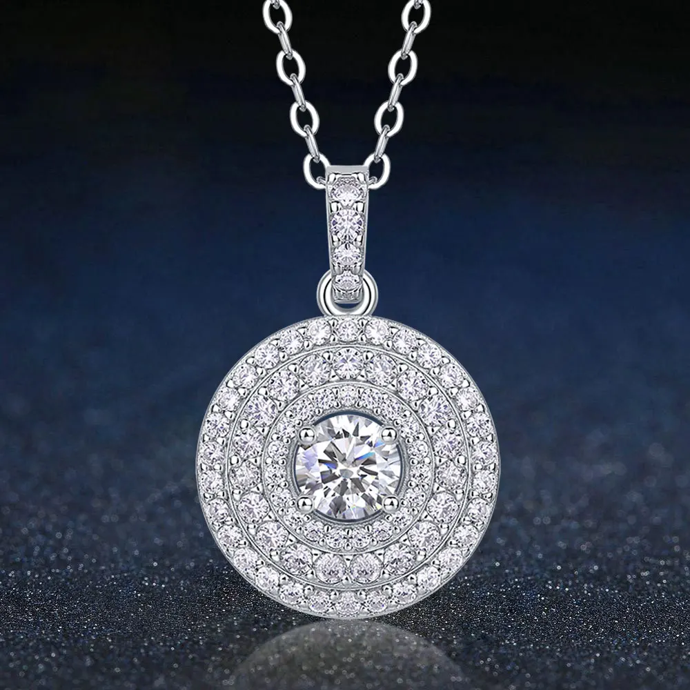 925 Sterling Silver Pendant Excellent Cut D Color 0.5 CT Moissanite Diamond Necklace for Women VVS1 Chain Fine Jewelry-Luxury
925 Sterling Silver Pendant Excellent Cut D Color 0.5 CT Moissanite Diamond Necklace for Women VVS1 Chain Fine Jewelry-Luxury