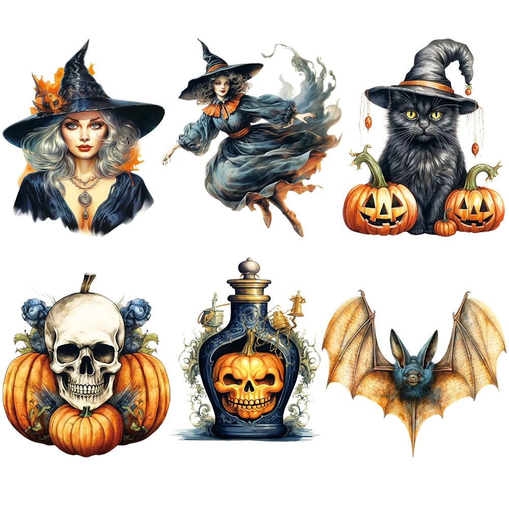 Halloween pumpkin Cat hot sticker series clothing color design hot pressing DIY pattern ironing patch decal hot transfer sticker
Halloween pumpkin Cat hot sticker series clothing color design hot pressing DIY pattern ironing patch decal hot transfer sticker