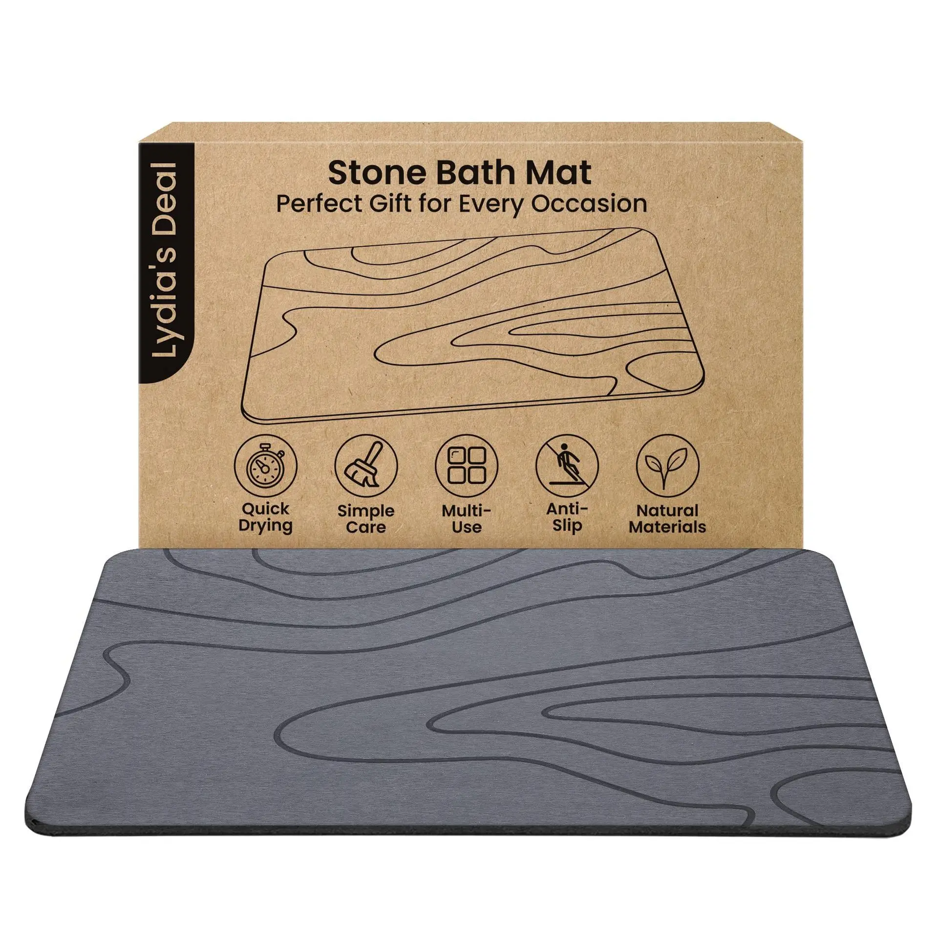 Stone Bath Mat Diatomite Absorbent Mat Bathroom & Kitchen Floor Mat Factory
Stone Bath Mat Diatomite Absorbent Mat Bathroom & Kitchen Floor Mat Factory