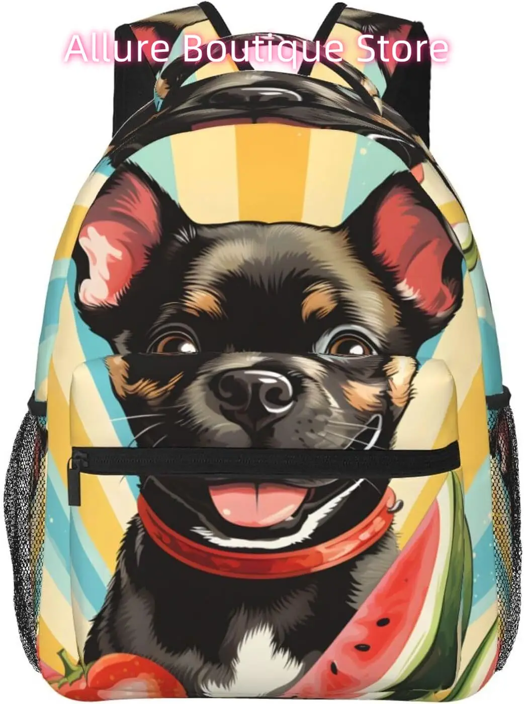 Watermelon Cute Dog Lightweight Laptop Backpack Lightweight Multipurpose Travel Casual Daypack Unisex College Backapcks for Men
Watermelon Cute Dog Lightweight Laptop Backpack Lightweight Multipurpose Travel Casual Daypack Unisex College Backapcks for Men