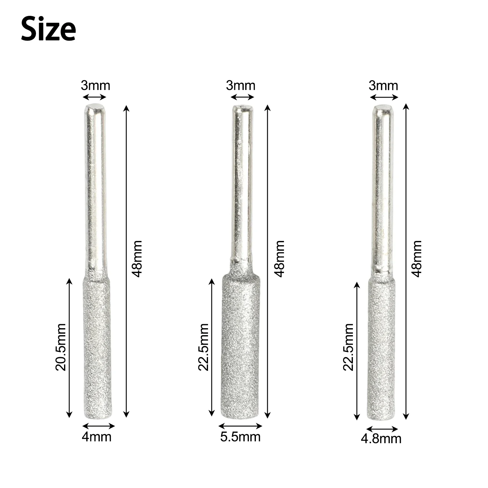 Set Of 6 Emery Chainsaw Sharpeners With 4mm 4 8mm 5 5mm Burrs Designed For Effective For Sharpening And Polishing Applications
Set Of 6 Emery Chainsaw Sharpeners With 4mm 4 8mm 5 5mm Burrs Designed For Effective For Sharpening And Polishing Applications