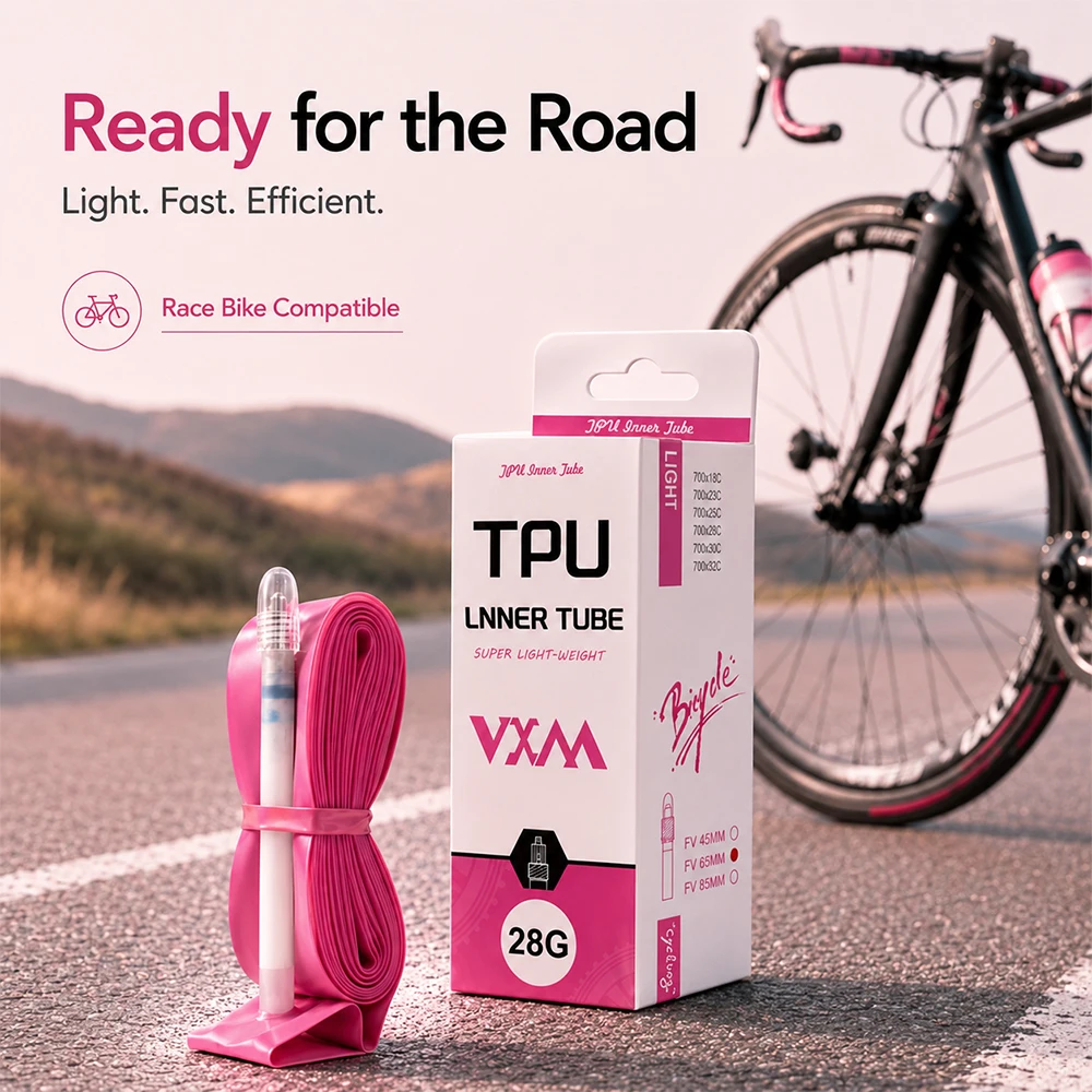 2pcs Ultralight 700X23/25/28/32C Bike TPU Inner Tube Road Bicycle TPU Material Tire 45mm/65mm/85mm Length French Valve MTB
2pcs Ultralight 700X23/25/28/32C Bike TPU Inner Tube Road Bicycle TPU Material Tire 45mm/65mm/85mm Length French Valve MTB