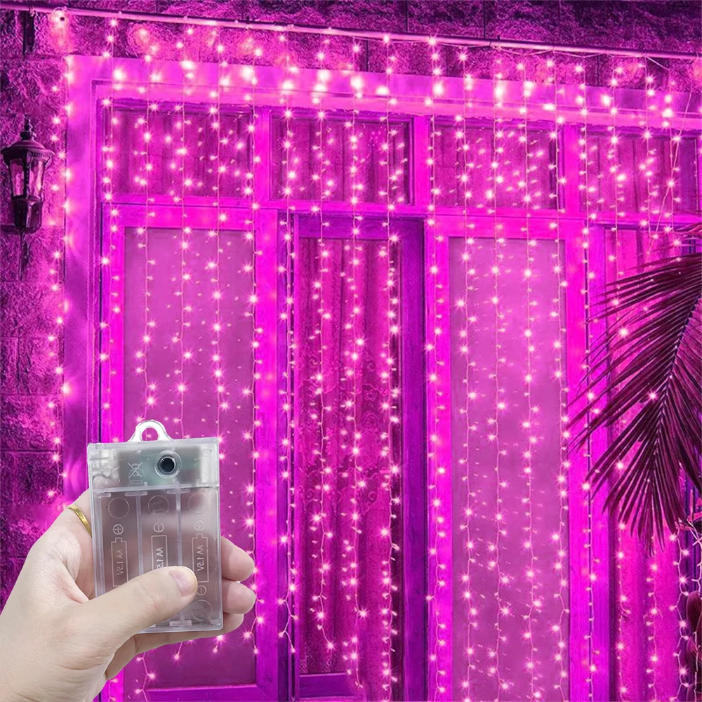 Battery Power Outdoor 2026 Valentine's Day Eid Mubarak Bedroom Decoration Ramadan Home Decoration LED Fairy Curtain Light String
Battery Power Outdoor 2026 Valentine's Day Eid Mubarak Bedroom Decoration Ramadan Home Decoration LED Fairy Curtain Light String