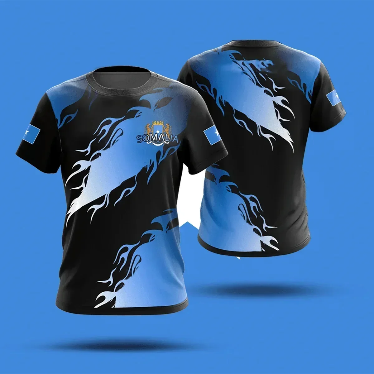 Somali Flag Graphic T Shirts Summer Soccer Sport Unisex Short S Sleeved T-shirt Casual Somalis Badge Baati Mens Designer Clothes
Somali Flag Graphic T Shirts Summer Soccer Sport Unisex Short S Sleeved T-shirt Casual Somalis Badge Baati Mens Designer Clothes