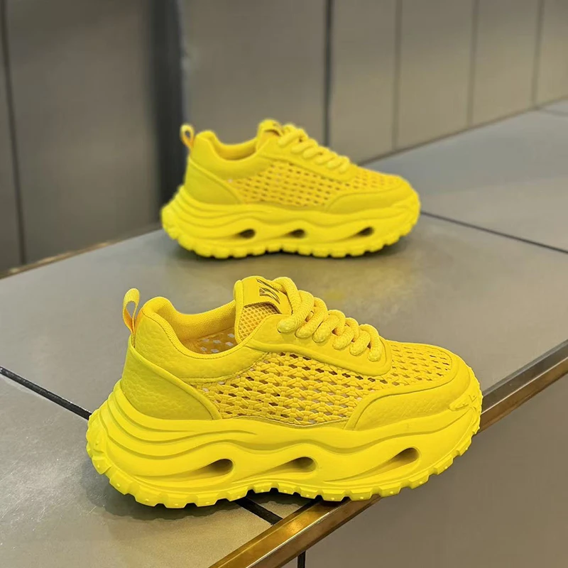 Men's Summer 2026 Dad Shoes Wear-resistant Thick Bottom Heightening Woven Mesh Breathable Sports Casual Trending Shoes
Men's Summer 2026 Dad Shoes Wear-resistant Thick Bottom Heightening Woven Mesh Breathable Sports Casual Trending Shoes