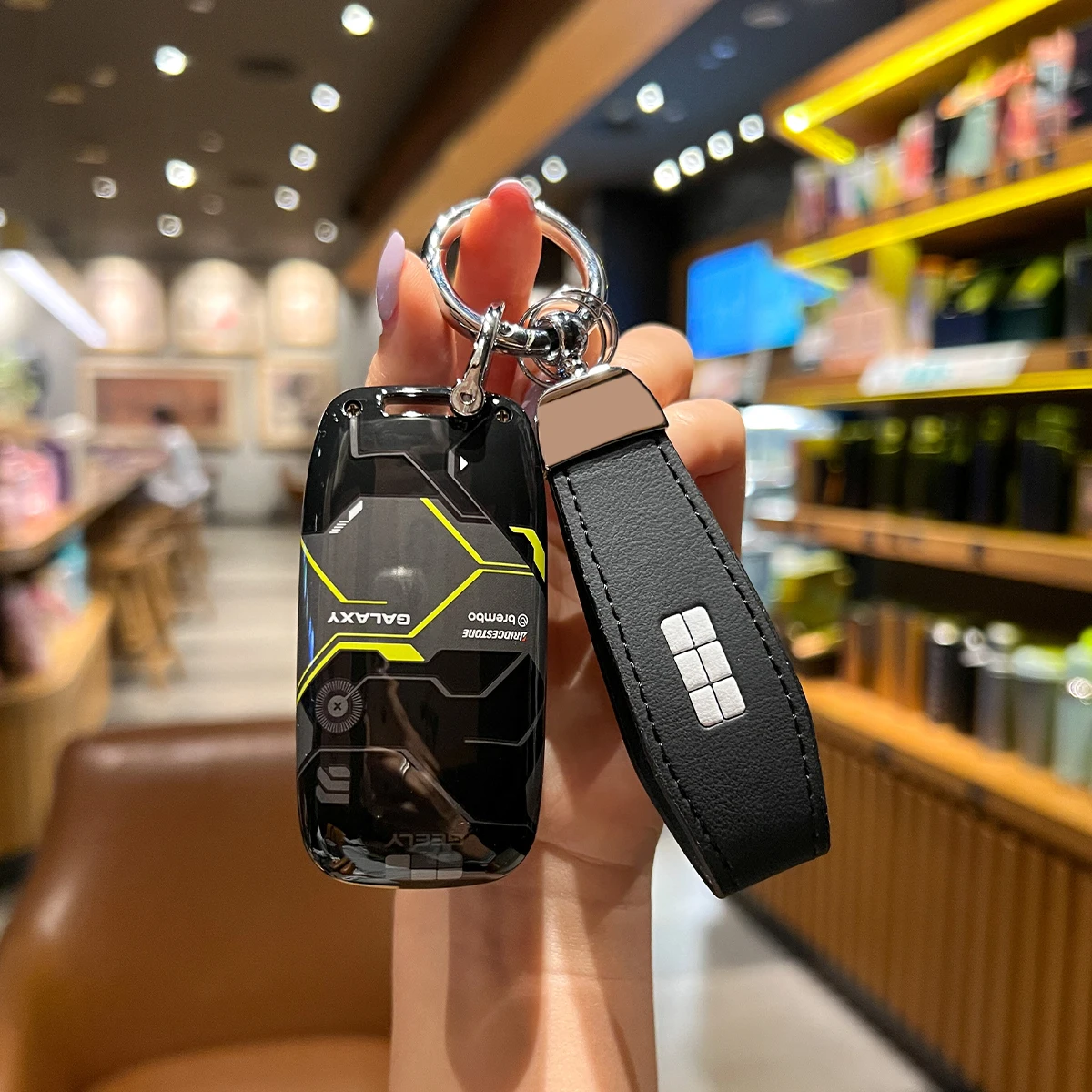 Car Accessorie ABS Smart Remote Key Case Cover Holder Chain For Geely Galaxy EX5 E5 L6 L7 EMI NO.1 Proton e.MAS 7 5 E8 Starry
Car Accessorie ABS Smart Remote Key Case Cover Holder Chain For Geely Galaxy EX5 E5 L6 L7 EMI NO.1 Proton e.MAS 7 5 E8 Starry