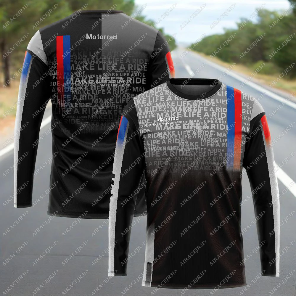 For BMW Motorrad Tour Sport Motorcycle Motorsport Riding Long sleeve T-Shirt Rally ADVENTURE Summer Racing Mens Stripe Jerseys
For BMW Motorrad Tour Sport Motorcycle Motorsport Riding Long sleeve T-Shirt Rally ADVENTURE Summer Racing Mens Stripe Jerseys