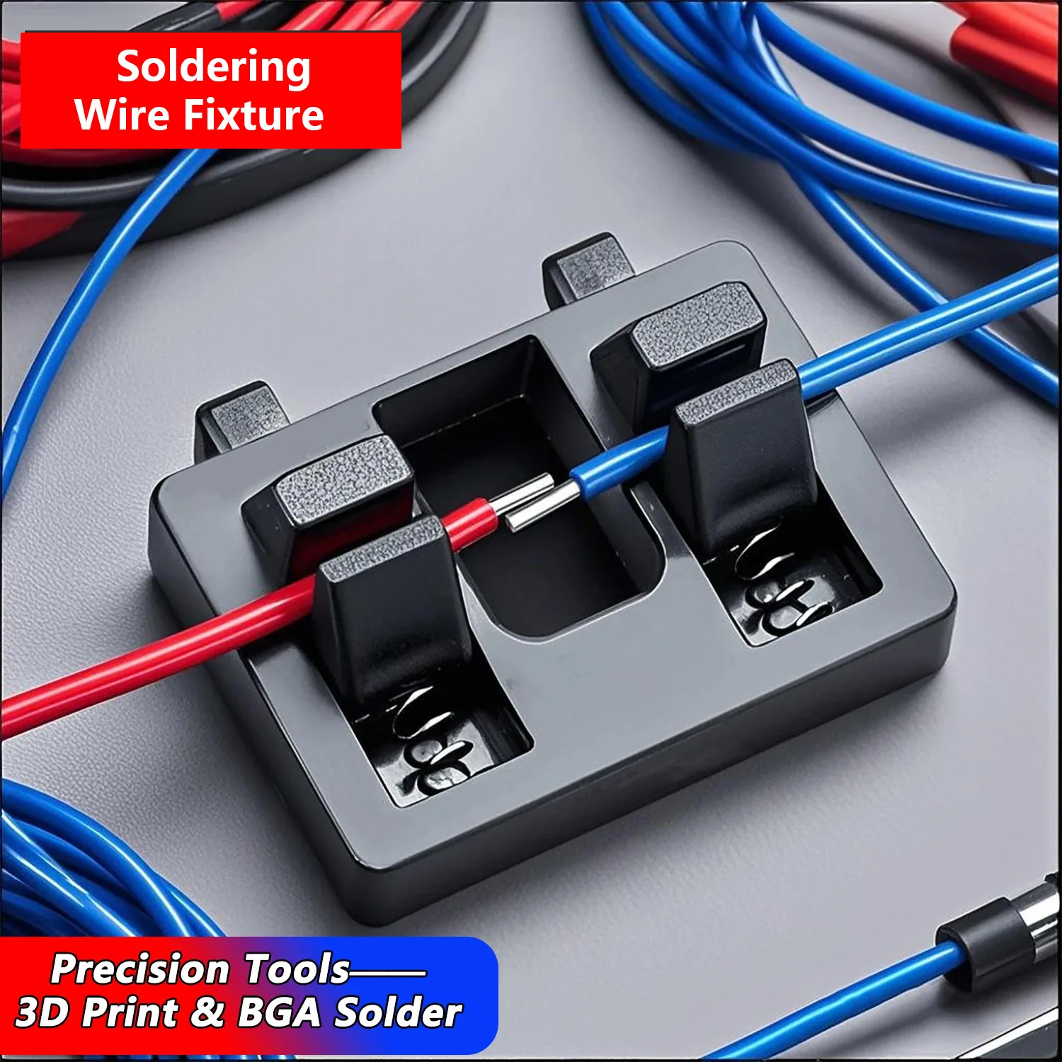 Adjustable Soldering Wire Fixture, Helping Hands Tool for PCB & Motherboard, Welding Locator Bracket for Electronics Repair
Adjustable Soldering Wire Fixture, Helping Hands Tool for PCB & Motherboard, Welding Locator Bracket for Electronics Repair