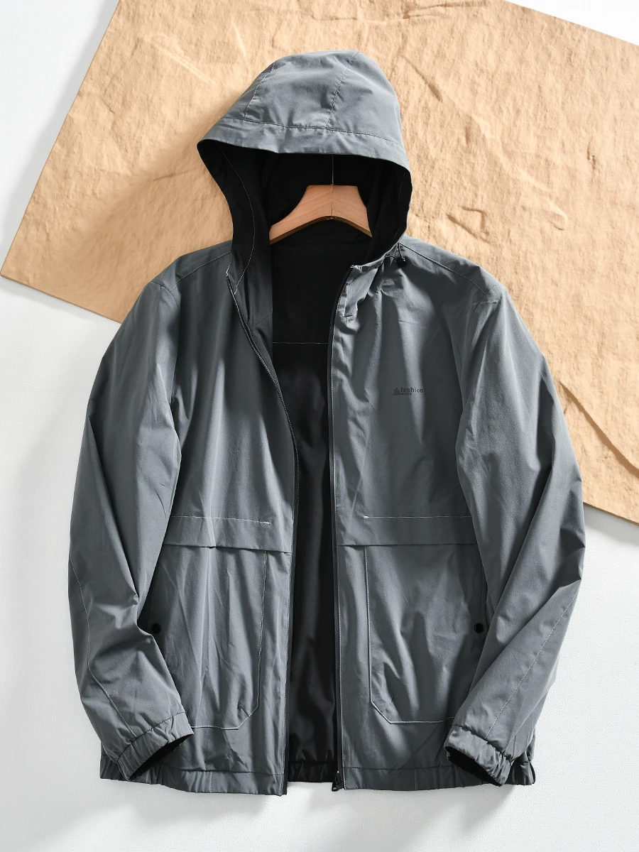 High-End Double-Sided Men's Outdoor Sports Jacket Hat Integrated Fashion Urban Style Long Sleeve Zipper Closure Regular Length
High-End Double-Sided Men's Outdoor Sports Jacket Hat Integrated Fashion Urban Style Long Sleeve Zipper Closure Regular Length