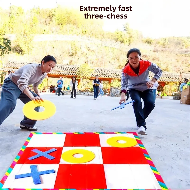 XO Chess and Card Outdoor Indoor Toy Interactive Competitive Game Children's Building Game Adult Carnival Party Multiplayer Game
XO Chess and Card Outdoor Indoor Toy Interactive Competitive Game Children's Building Game Adult Carnival Party Multiplayer Game