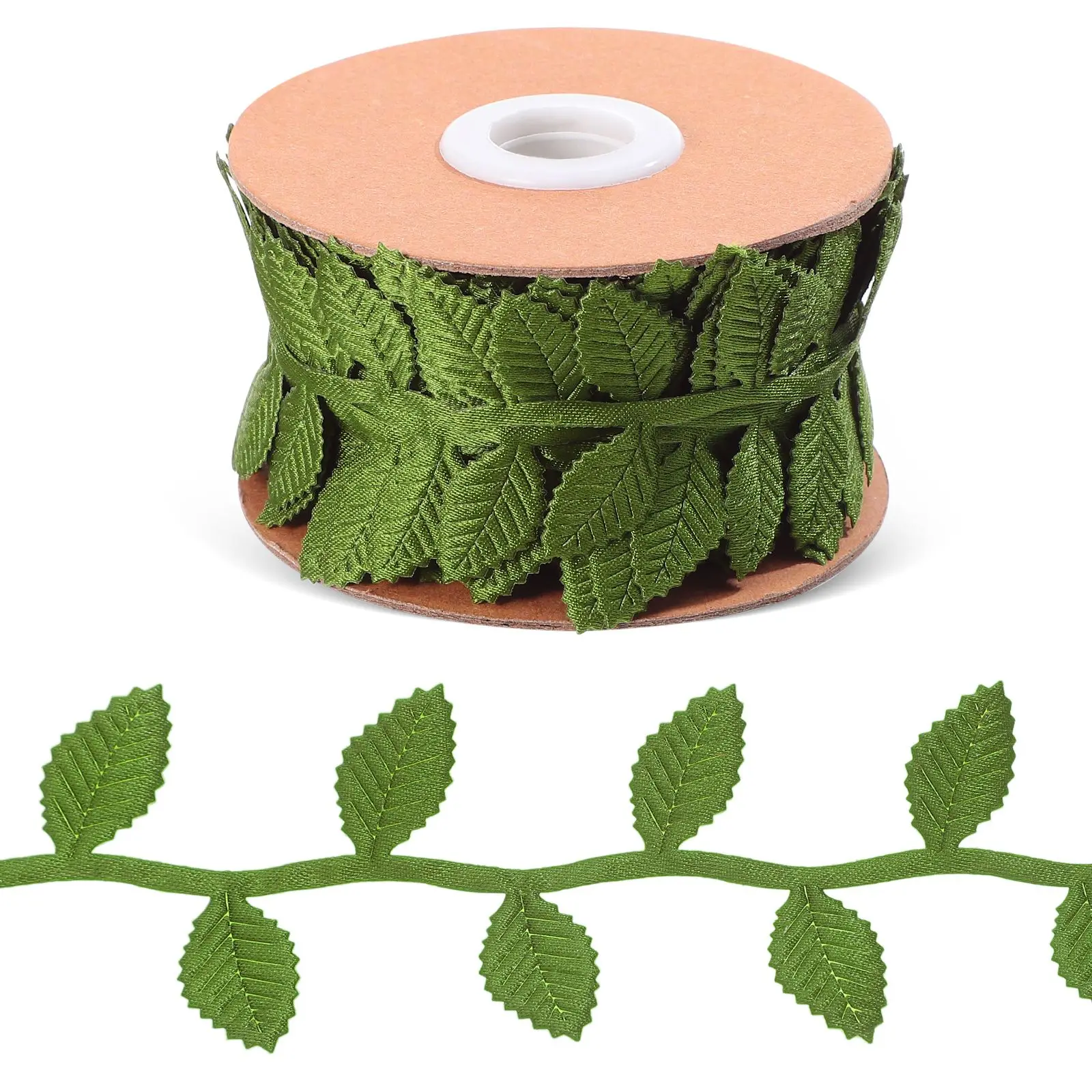 Green Rose Leaf Ribbon Olive Fabric Vines Crafts Decorative Garland Ribbons For Bouquets Boxes Wreaths Thin Flower
Green Rose Leaf Ribbon Olive Fabric Vines Crafts Decorative Garland Ribbons For Bouquets Boxes Wreaths Thin Flower