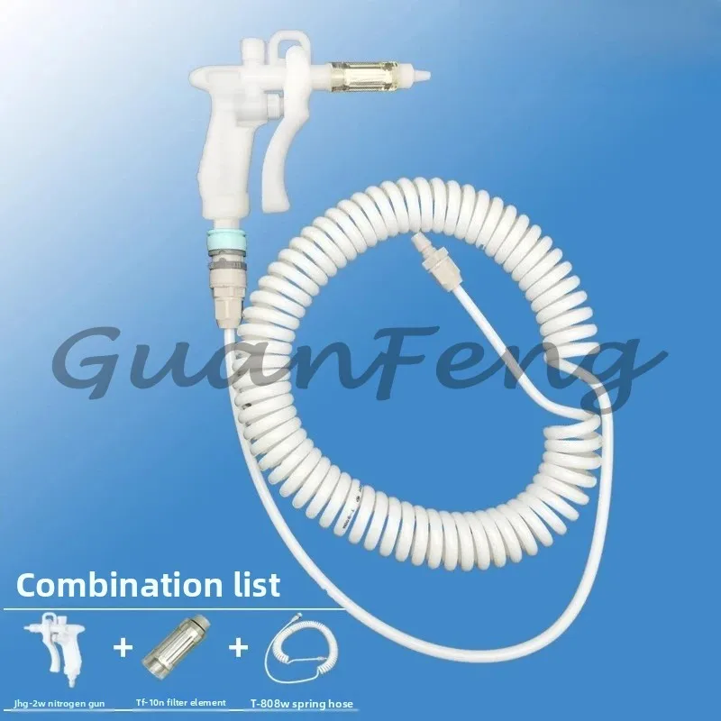 Nitrogen Gun, Clean Room Blowing Gun, Purification Room Blowing Gun Argon Gun PU Spring Tube
Nitrogen Gun, Clean Room Blowing Gun, Purification Room Blowing Gun Argon Gun PU Spring Tube