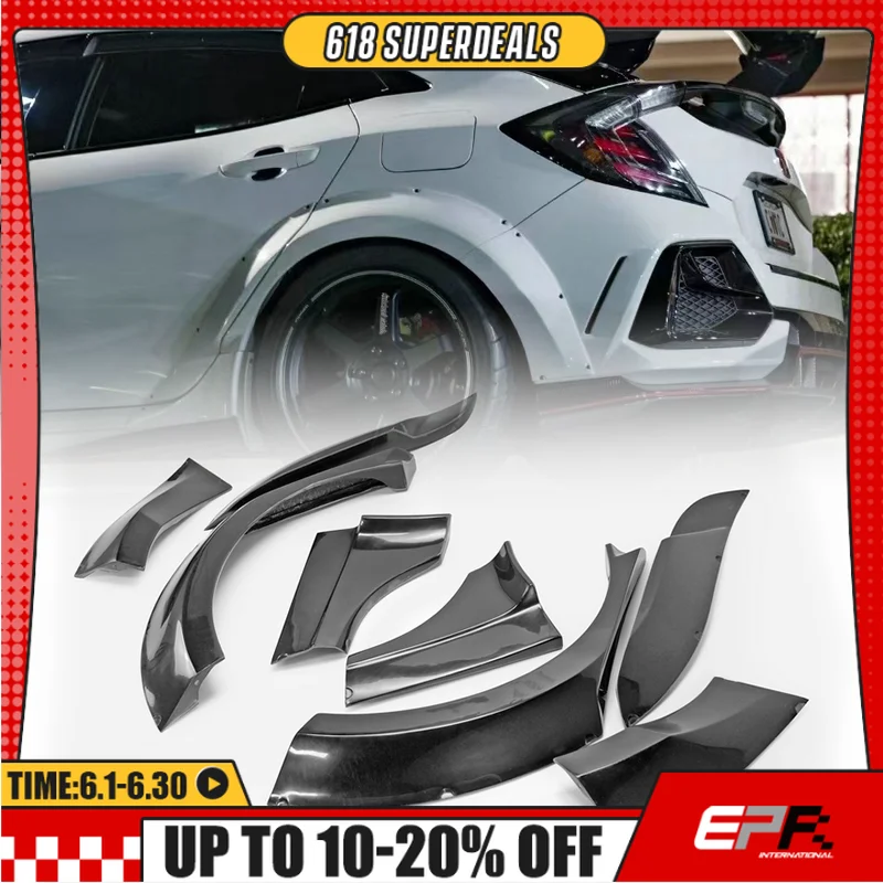 For Honda Civic Type R FK8 VRS-W Type Rear Fender 8Pcs 17 Onwards Sport Exterior Mod
For Honda Civic Type R FK8 VRS-W Type Rear Fender 8Pcs 17 Onwards Sport Exterior Mod