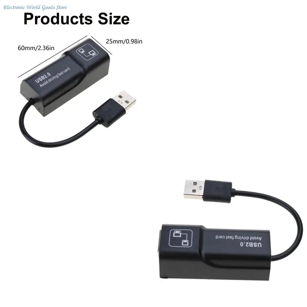 A3PD USB-адаптер Ethernet 10/100 Мбит/с сетевой адаптер RJ45-USB 2.0 LAN Интернет-адаптер-конвертер для портативных ПК
A3PD USB-адаптер Ethernet 10/100 Мбит/с сетевой адаптер RJ45-USB 2.0 LAN Интернет-адаптер-конвертер для портативных ПК