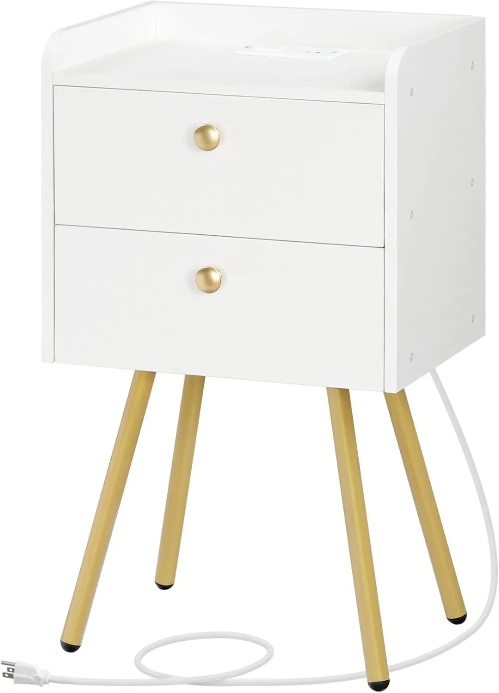 Nightstand with Charging Station, Modern Side Table with Stylish Sofa Side Table
Nightstand with Charging Station, Modern Side Table with Stylish Sofa Side Table