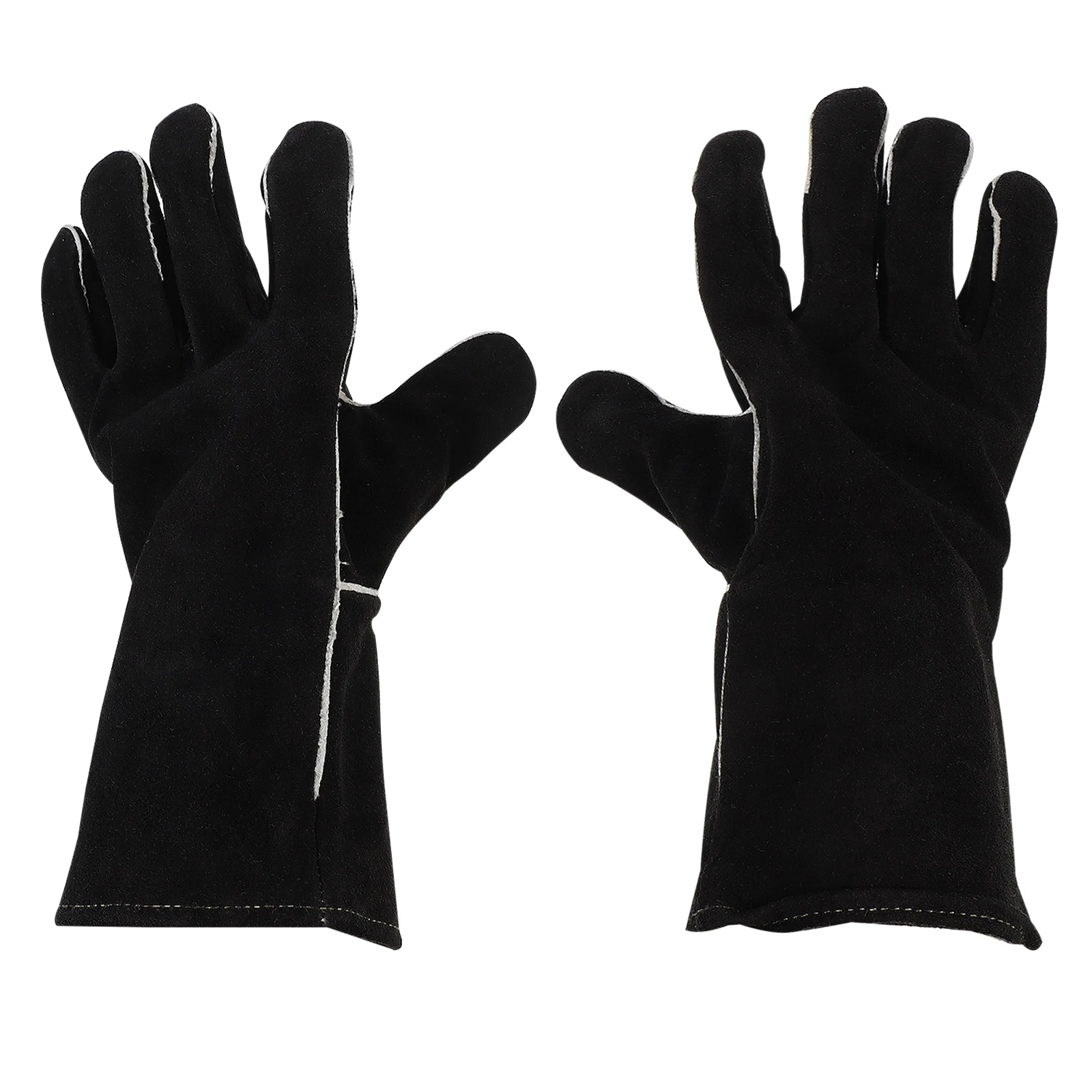 Heat Resistant BBQ Gloves Insulated Oven Cowhide Cotton Anti Scald Thickened Kitchen Grill Mitts For Camping Home Use
Heat Resistant BBQ Gloves Insulated Oven Cowhide Cotton Anti Scald Thickened Kitchen Grill Mitts For Camping Home Use