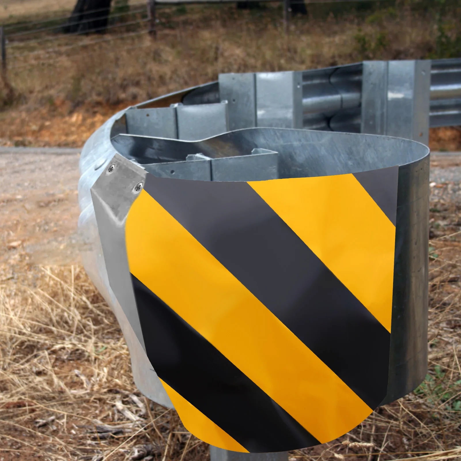 Highway Reflective End Cap Film Driveway Marker Stickers Road Safety Pavement Post Warning Signs Excellent Visibility Long
Highway Reflective End Cap Film Driveway Marker Stickers Road Safety Pavement Post Warning Signs Excellent Visibility Long