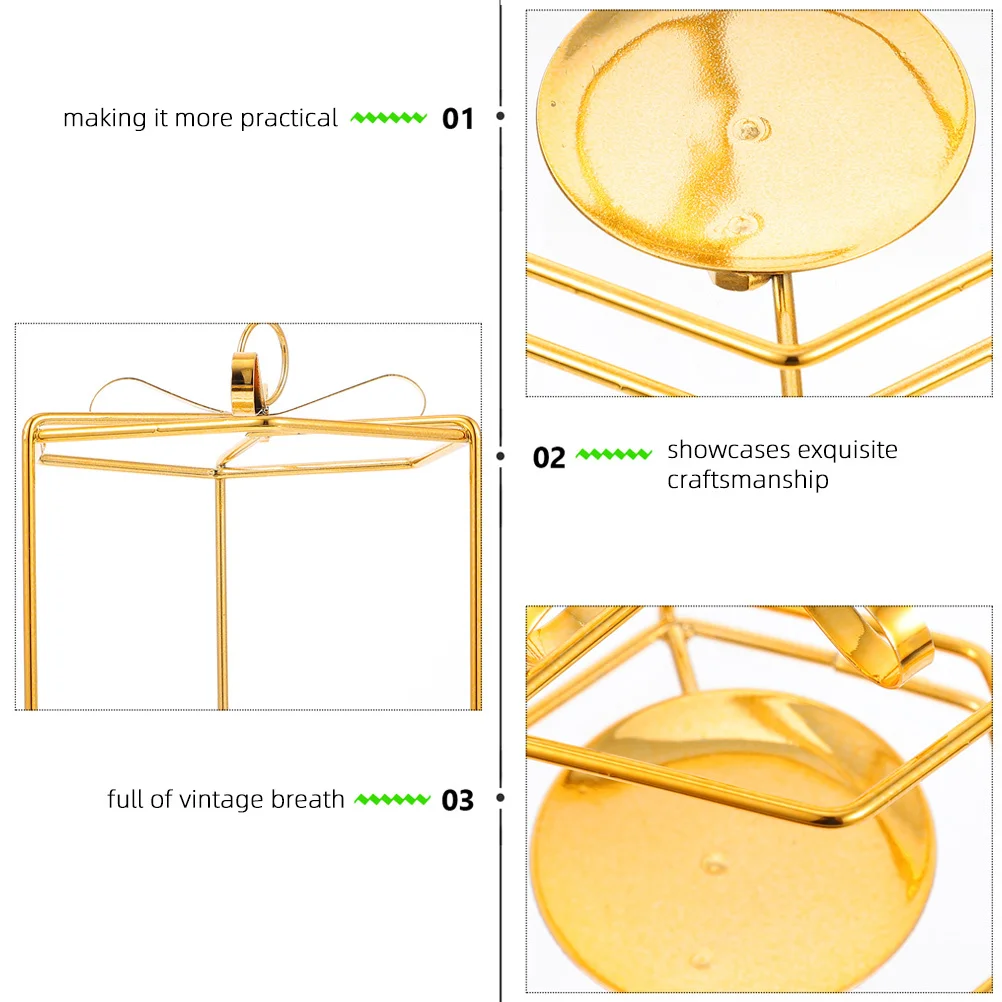 2Pcs Retro Metal Candlestick Holders Exquisite Craftsmanship Desktop Decoration for Bedroom Study Office Holder
2Pcs Retro Metal Candlestick Holders Exquisite Craftsmanship Desktop Decoration for Bedroom Study Office Holder