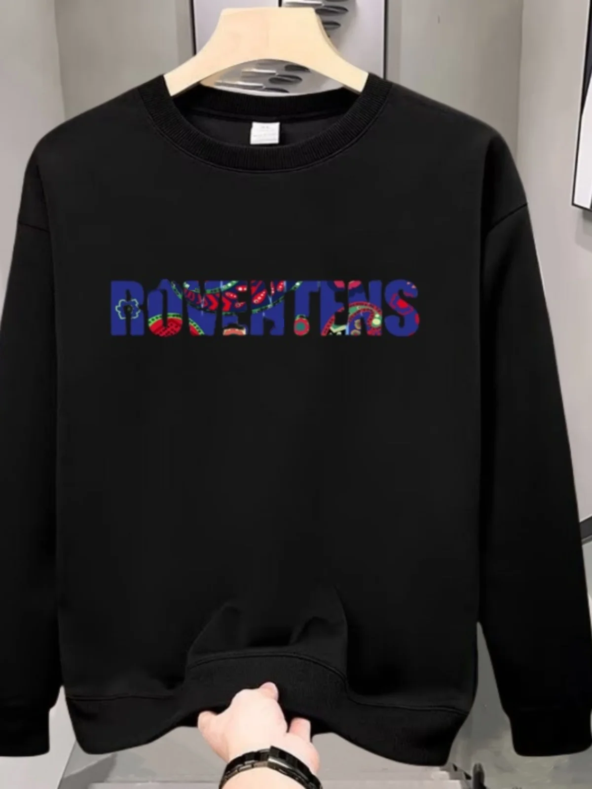 Men's round Neck Sweatshirt Autumn Winter New Style Fleece Lined Casual Cotton Long Sleeve Fashionable Letter Print Top
Men's round Neck Sweatshirt Autumn Winter New Style Fleece Lined Casual Cotton Long Sleeve Fashionable Letter Print Top