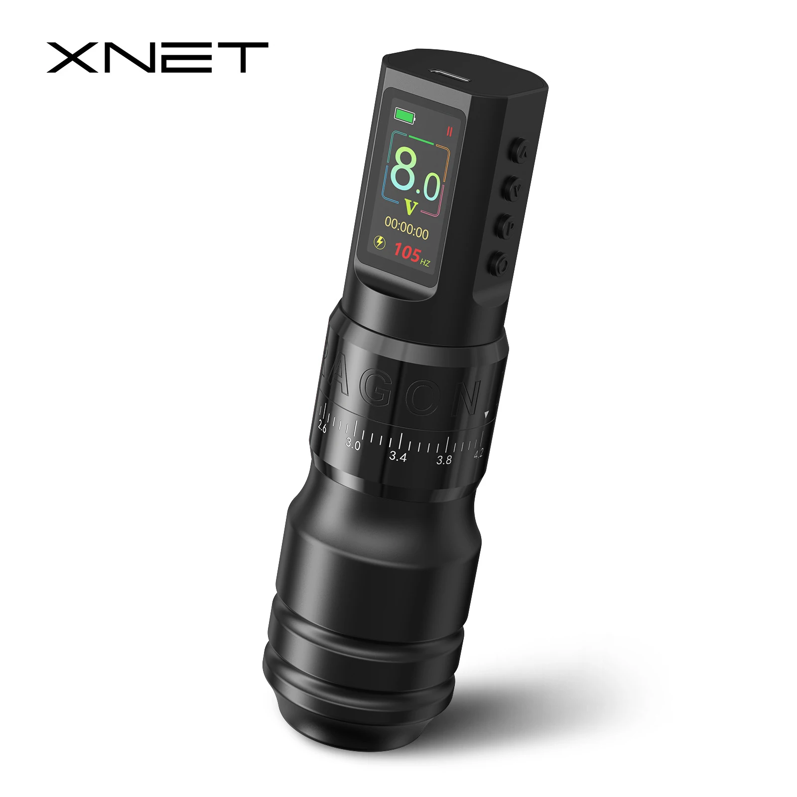 XNET ZP Rotary Tattoo Machine Wireless Tattoo Pen Adjustable Stroke 2.0-4.2mm Aluminum Body 1600mAh Battery For Tattoo Art
XNET ZP Rotary Tattoo Machine Wireless Tattoo Pen Adjustable Stroke 2.0-4.2mm Aluminum Body 1600mAh Battery For Tattoo Art