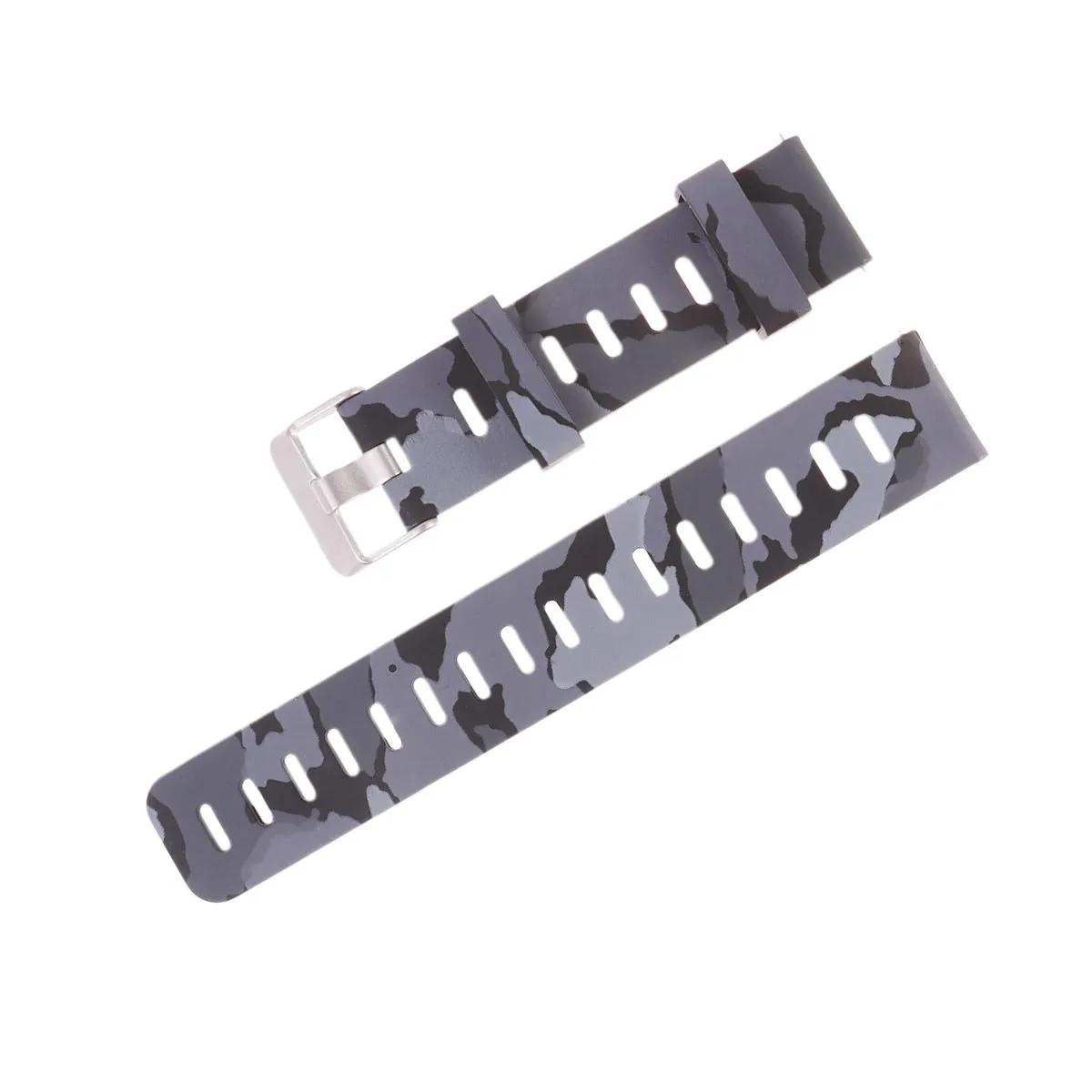 Grey Camouflage Silicone Watch Strap Seamless Comfortable Replacement Strap For Durable Scratch-Free Design Phone
Grey Camouflage Silicone Watch Strap Seamless Comfortable Replacement Strap For Durable Scratch-Free Design Phone