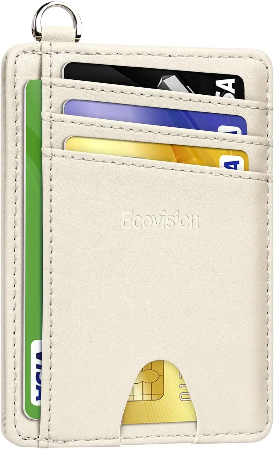 Slim Minimalist Front Pocket Wallet, RFID Blocking Credit Card Holder with Detachable D-Shackle for Men Women
Slim Minimalist Front Pocket Wallet, RFID Blocking Credit Card Holder with Detachable D-Shackle for Men Women
