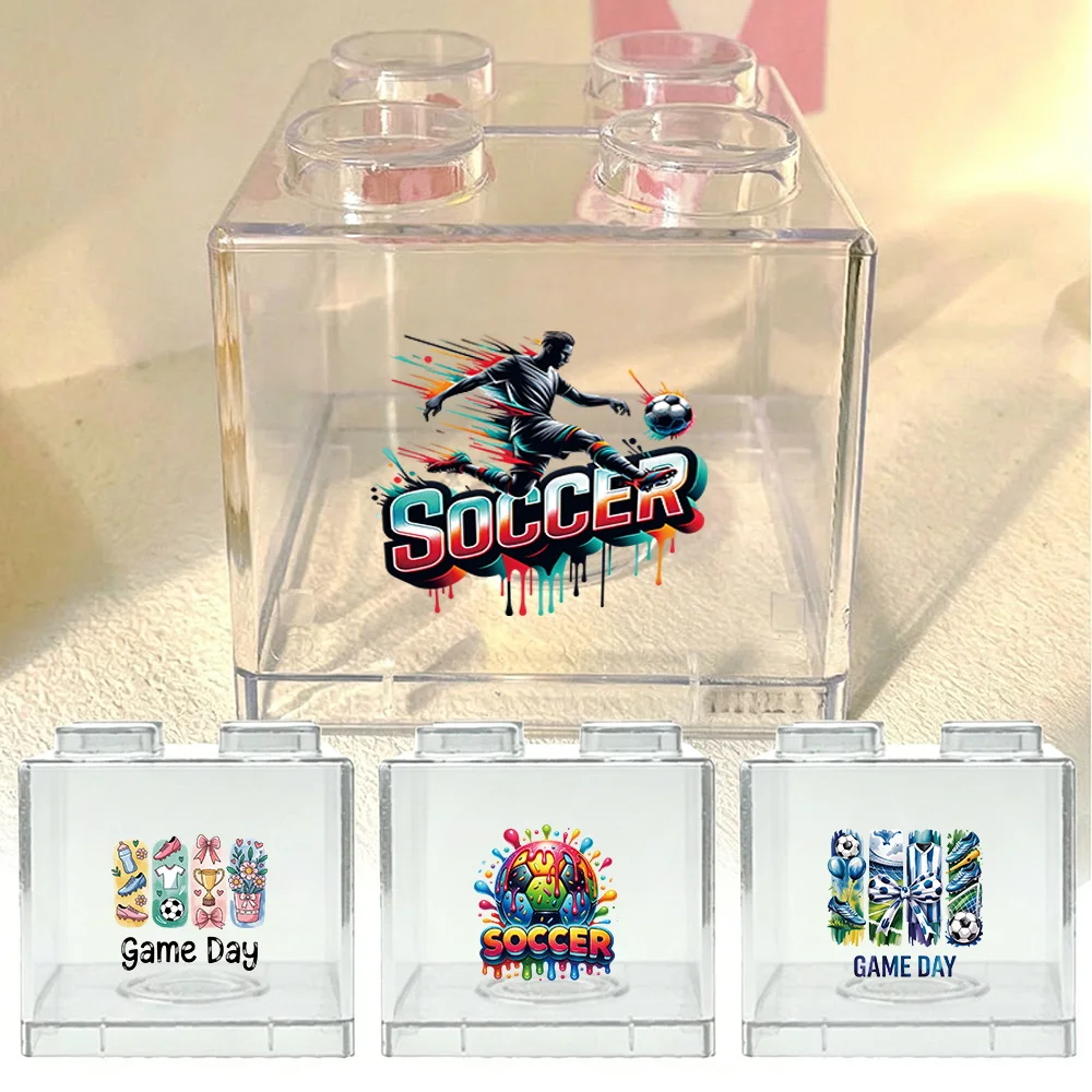 Mini Building Blocks Jewelry Small Sundries Room Desktop Organizer For Gift Desktop Decor Soccer Pattern Daily Necessities
Mini Building Blocks Jewelry Small Sundries Room Desktop Organizer For Gift Desktop Decor Soccer Pattern Daily Necessities