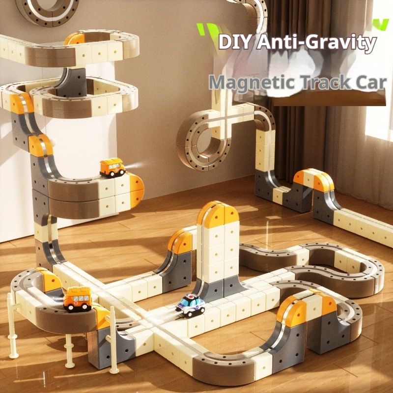 Anti Gravity Magnetic Track Train Magnetic Building Blocks DIY Assembled Educational Toy Creative Assembly For Holiday Gift Toy
Anti Gravity Magnetic Track Train Magnetic Building Blocks DIY Assembled Educational Toy Creative Assembly For Holiday Gift Toy