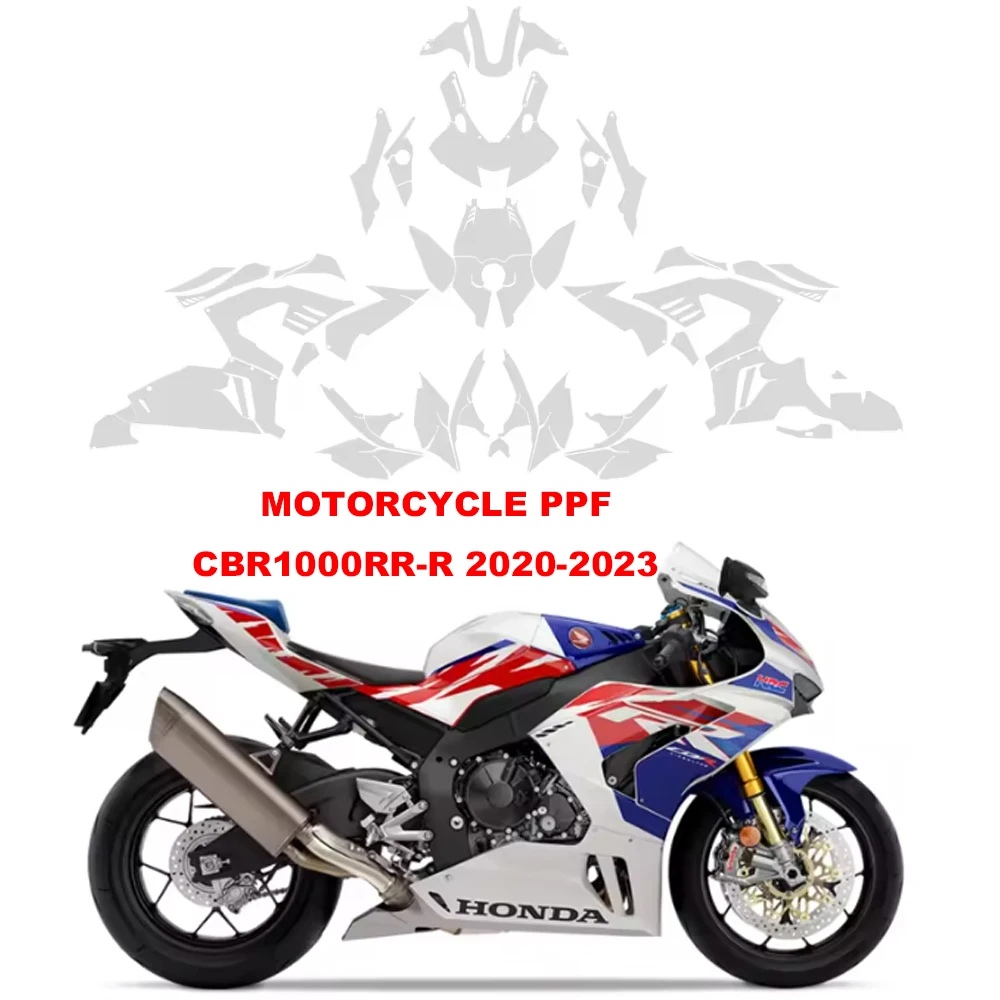 For HONDA CBR1000RR R PPF Motorcycle TPU Transparent Anti-skid Protective Film CBR 1000RR R Anti-UV Paint Protection Film
For HONDA CBR1000RR R PPF Motorcycle TPU Transparent Anti-skid Protective Film CBR 1000RR R Anti-UV Paint Protection Film
