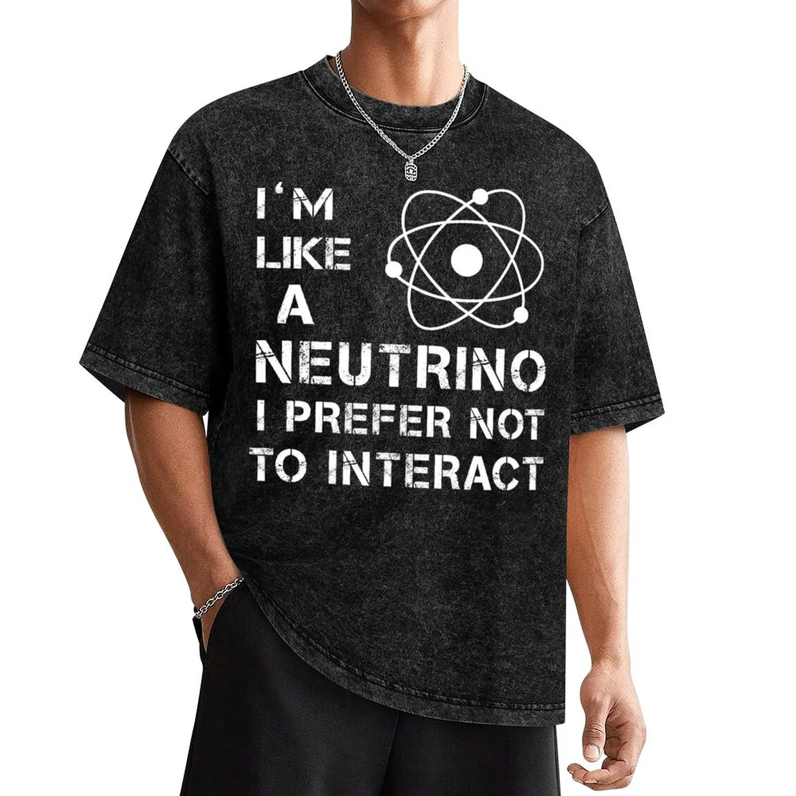 Neutrino physics T-Shirt summer tops summer top korean fashion topping mens workout shirts
Neutrino physics T-Shirt summer tops summer top korean fashion topping mens workout shirts