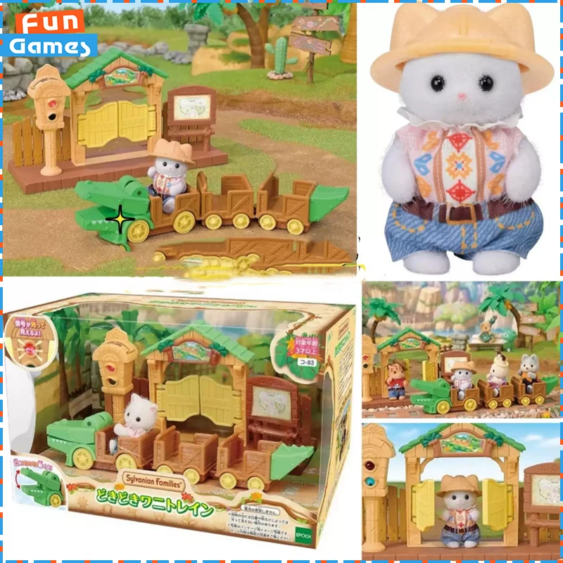 New Sylvanian Families Animal Doll Series Adorable Persian Cat Baby Unique Crocodile Train Full Accessories Ornament Girls Gift
New Sylvanian Families Animal Doll Series Adorable Persian Cat Baby Unique Crocodile Train Full Accessories Ornament Girls Gift