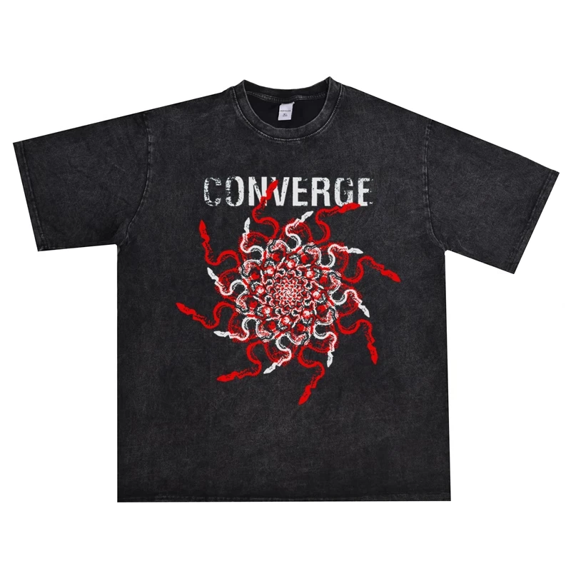 2025 Digital Nuclear Heavy Metal Rock Band Converge Washed and Aged Printed T-shirt Short-sleeved
2025 Digital Nuclear Heavy Metal Rock Band Converge Washed and Aged Printed T-shirt Short-sleeved