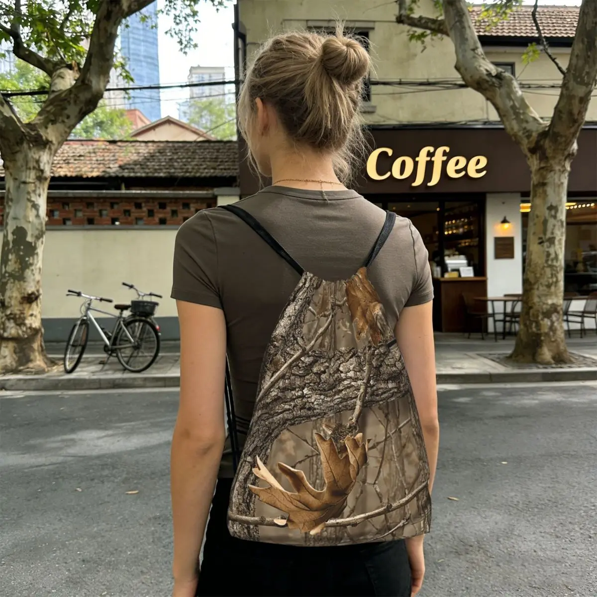 Camouflage Real Tree Realtree Hunter Camo Pattern Backpacks Casual Drawstring Bags Sports Bag Book Bags for Travel School
Camouflage Real Tree Realtree Hunter Camo Pattern Backpacks Casual Drawstring Bags Sports Bag Book Bags for Travel School
