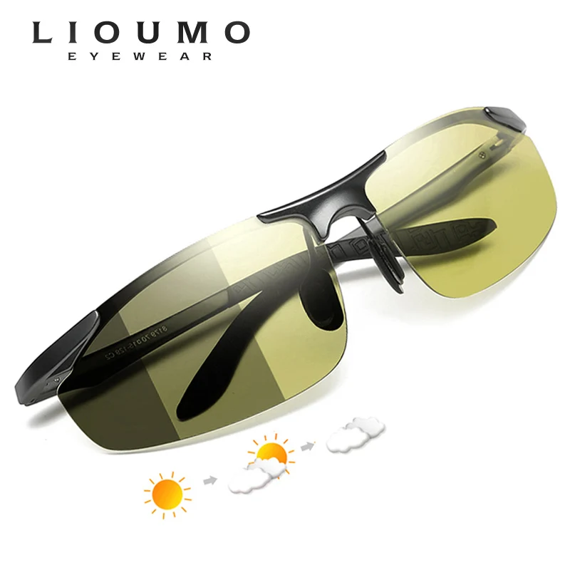 Photochromic Polarized Sunglasses Man Night Vision Driving Glasses Woman Discoloration Eyewear Anti-Glare lentes de sol hombre 
Photochromic Polarized Sunglasses Man Night Vision Driving Glasses Woman Discoloration Eyewear Anti-Glare lentes de sol hombre