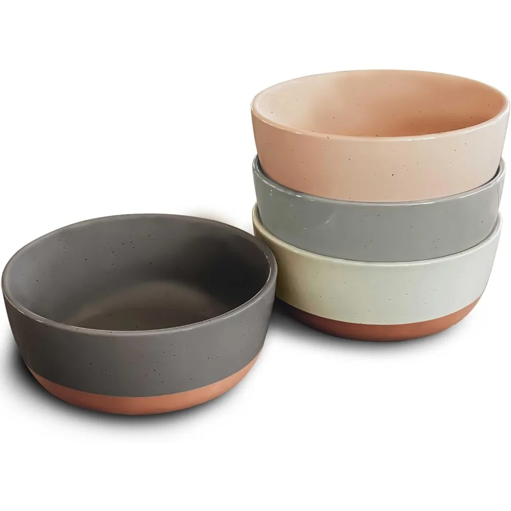 Set of 4 Porcelain Bowls, 25oz - Microwave, Dishwasher & Oven Safe for Soup, Cereal, etc.
Set of 4 Porcelain Bowls, 25oz - Microwave, Dishwasher & Oven Safe for Soup, Cereal, etc.