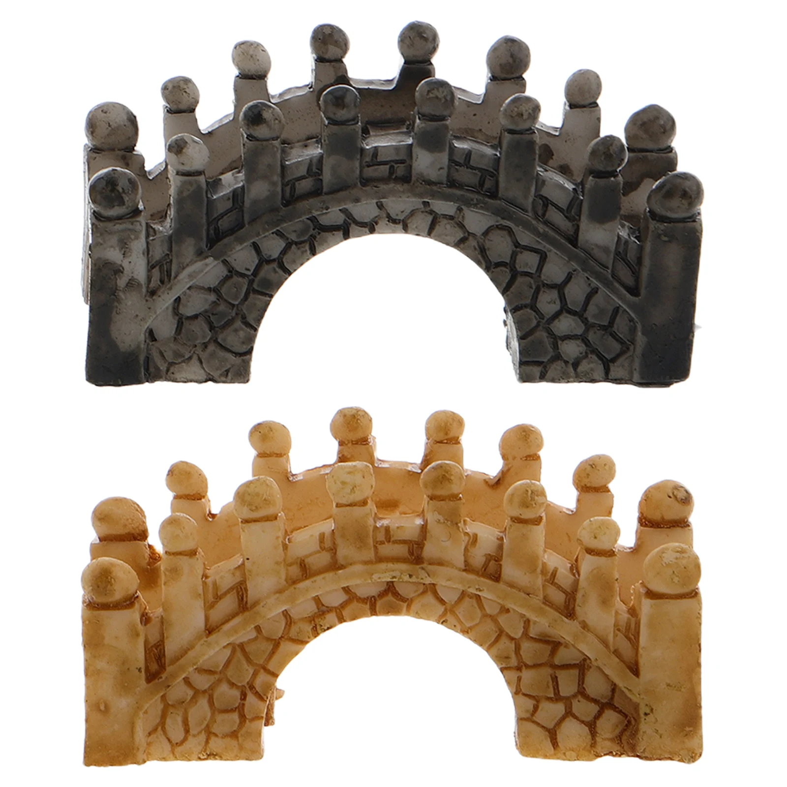 2 Pcs Arch Bridge Ornaments Resin Design Terrarium Miniature Garden Decor Bedroom Shelves Succulent Plants DIY Craft Office Home
2 Pcs Arch Bridge Ornaments Resin Design Terrarium Miniature Garden Decor Bedroom Shelves Succulent Plants DIY Craft Office Home