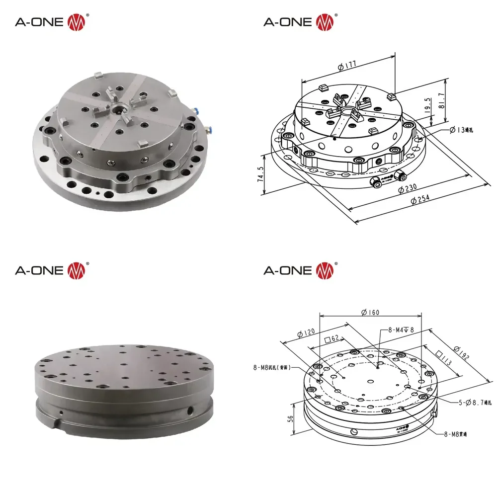 For ER-030478 Power Pneumatic Chuck 210 New Condition for Haas CNC Milling Machine 3A-110401
For ER-030478 Power Pneumatic Chuck 210 New Condition for Haas CNC Milling Machine 3A-110401