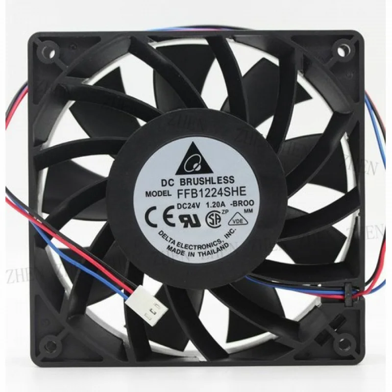 Y 1pcs FOR Delta FFB1224SHE 12038 24V 1.2A 12CM cooling fan 3pin
Y 1pcs FOR Delta FFB1224SHE 12038 24V 1.2A 12CM cooling fan 3pin