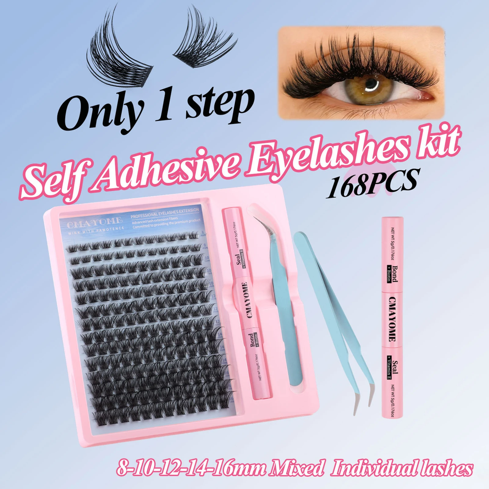 Black Band Wispy Lash Clusters Spiky Cluster Eyelash Extensions for Beginner & Proficients Friendly
Black Band Wispy Lash Clusters Spiky Cluster Eyelash Extensions for Beginner & Proficients Friendly