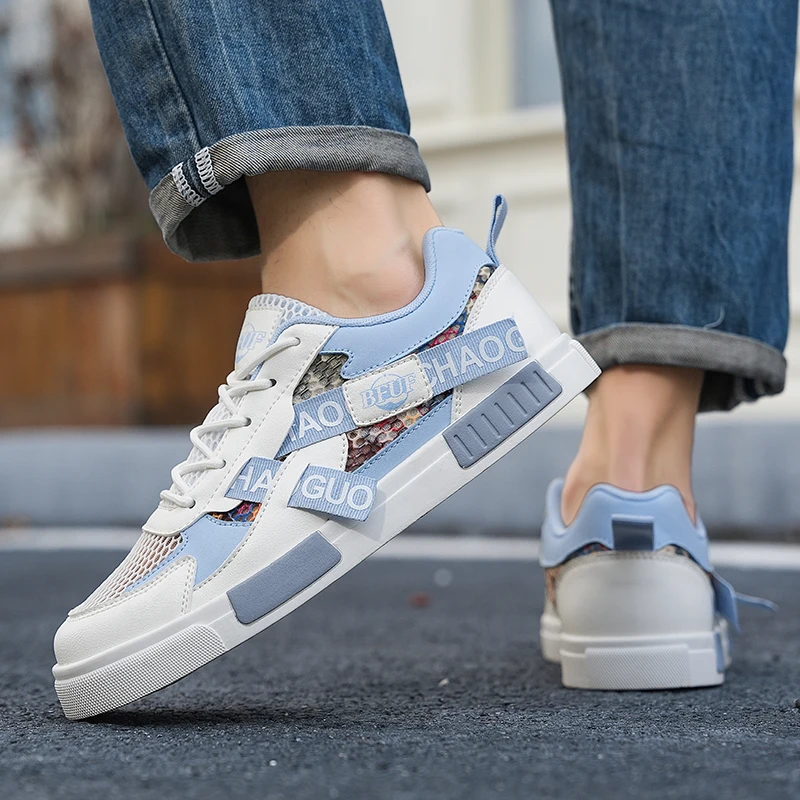 Big Size 47 Mesh Casual Sneakers Man Trainers Comfy Lace-up Breathable Skateboard Shoes Men Outdoor Non-slip Men's Sports Shoes
Big Size 47 Mesh Casual Sneakers Man Trainers Comfy Lace-up Breathable Skateboard Shoes Men Outdoor Non-slip Men's Sports Shoes