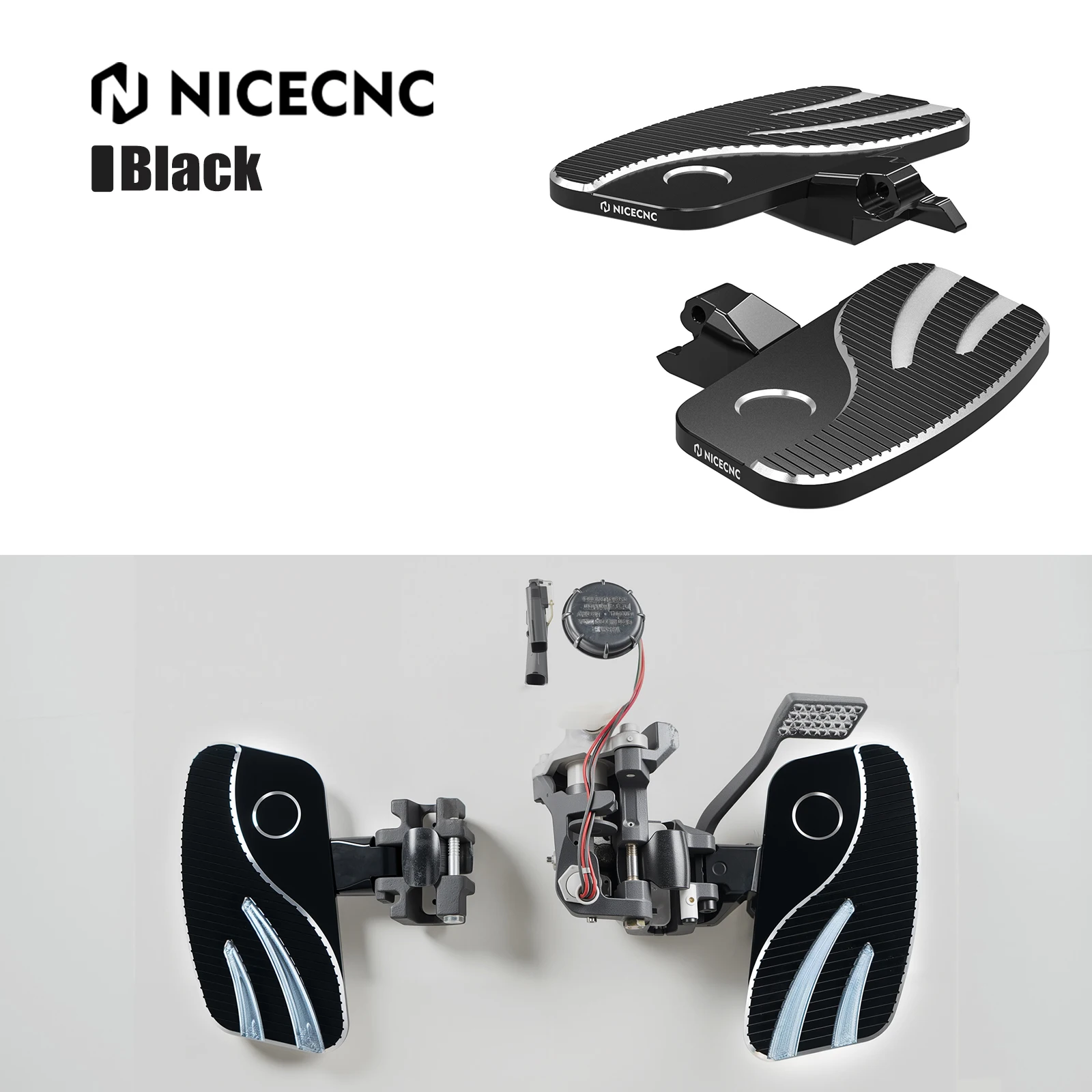 Adjustable Rider Footboard Kit for Can-Am Ryker 600/900 2019-2021 Ryker 600/900 Ace 900 Sport ACE 22-24 900 Rally Edition 19-21
Adjustable Rider Footboard Kit for Can-Am Ryker 600/900 2019-2021 Ryker 600/900 Ace 900 Sport ACE 22-24 900 Rally Edition 19-21
