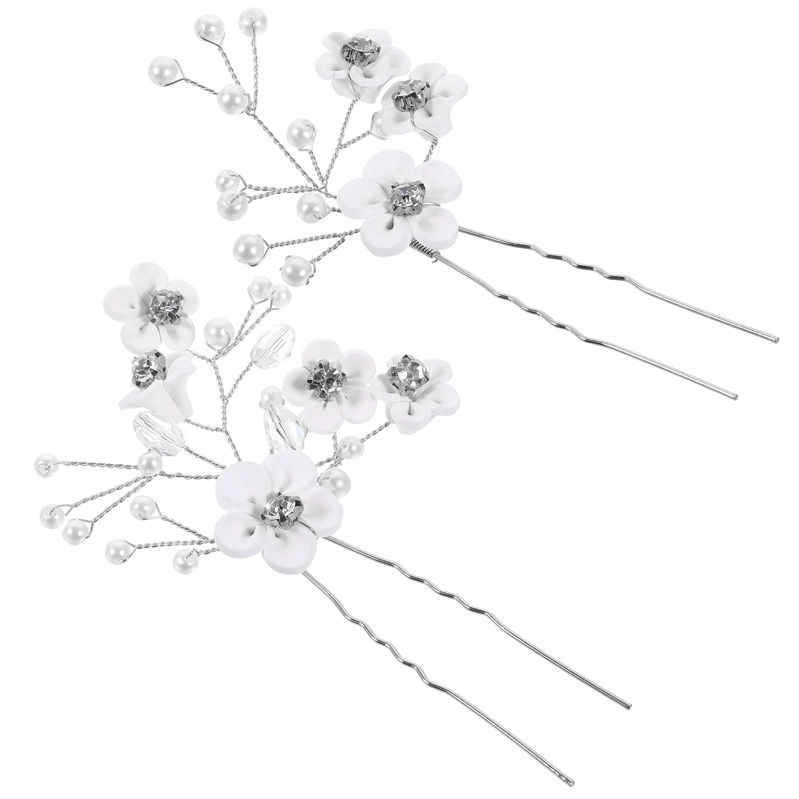 2 Pcs Pearl Bridesmaid Hair Clips Rhinestone Wedding Accessories Zinc Alloy Bobby Pins for Bridal Hair Decorations
2 Pcs Pearl Bridesmaid Hair Clips Rhinestone Wedding Accessories Zinc Alloy Bobby Pins for Bridal Hair Decorations