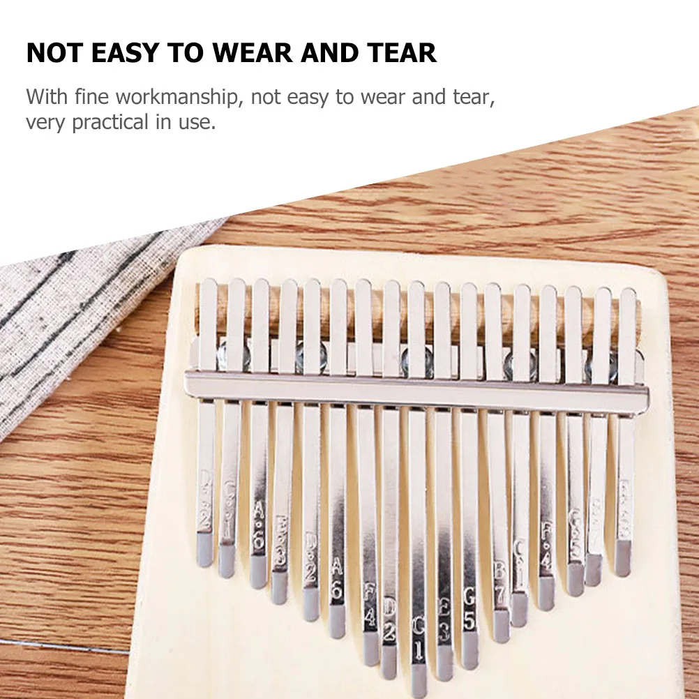 Solid Blank Thumb Piano Kids for Beginners Adults Wooden Kindergarten Painting Supplies
Solid Blank Thumb Piano Kids for Beginners Adults Wooden Kindergarten Painting Supplies