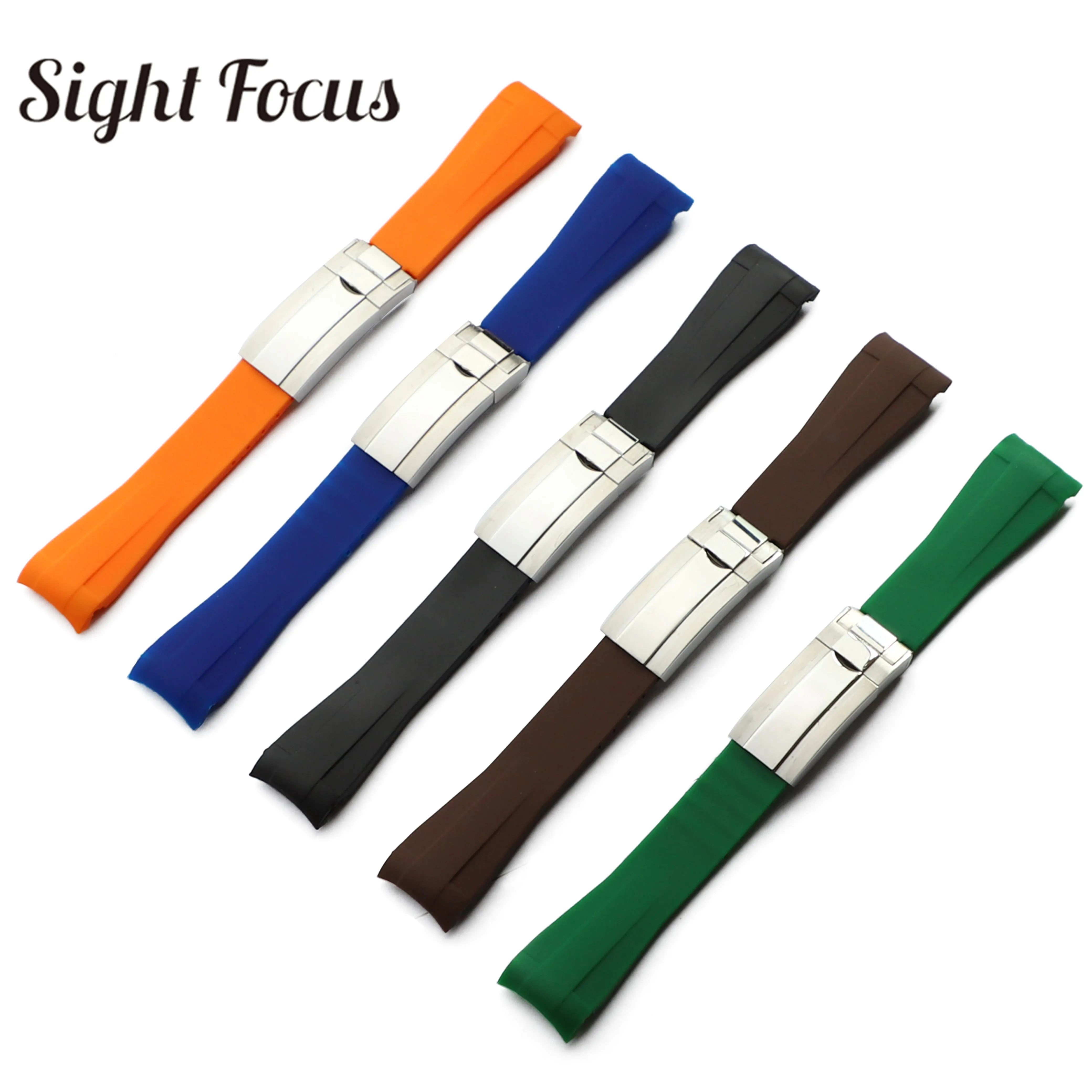 20MM Rubber Watchbands for Rolex Submariner Daytona Yacht-Master II Explorer 2 GMT ii Milgauss Rubber Watch Strap Bands Bracelet
20MM Rubber Watchbands for Rolex Submariner Daytona Yacht-Master II Explorer 2 GMT ii Milgauss Rubber Watch Strap Bands Bracelet