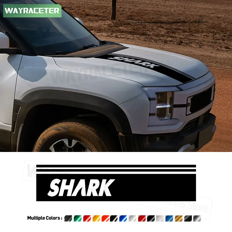 1 Pc Car Hood Bonnet Stripes Sticker Engine Cover Carbon Fiber Vinyl Decal For BYD Shark 6 2025 Pick UP 4X4 Off Road 2026
1 Pc Car Hood Bonnet Stripes Sticker Engine Cover Carbon Fiber Vinyl Decal For BYD Shark 6 2025 Pick UP 4X4 Off Road 2026