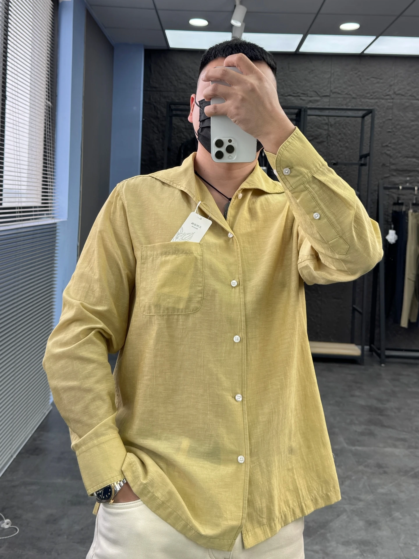 Svip Luxury Linen Men's Casual Shirt Long Sleeve Lightweight Comfortable Breathable Spring Summer Neck Design Standard Fit
Svip Luxury Linen Men's Casual Shirt Long Sleeve Lightweight Comfortable Breathable Spring Summer Neck Design Standard Fit