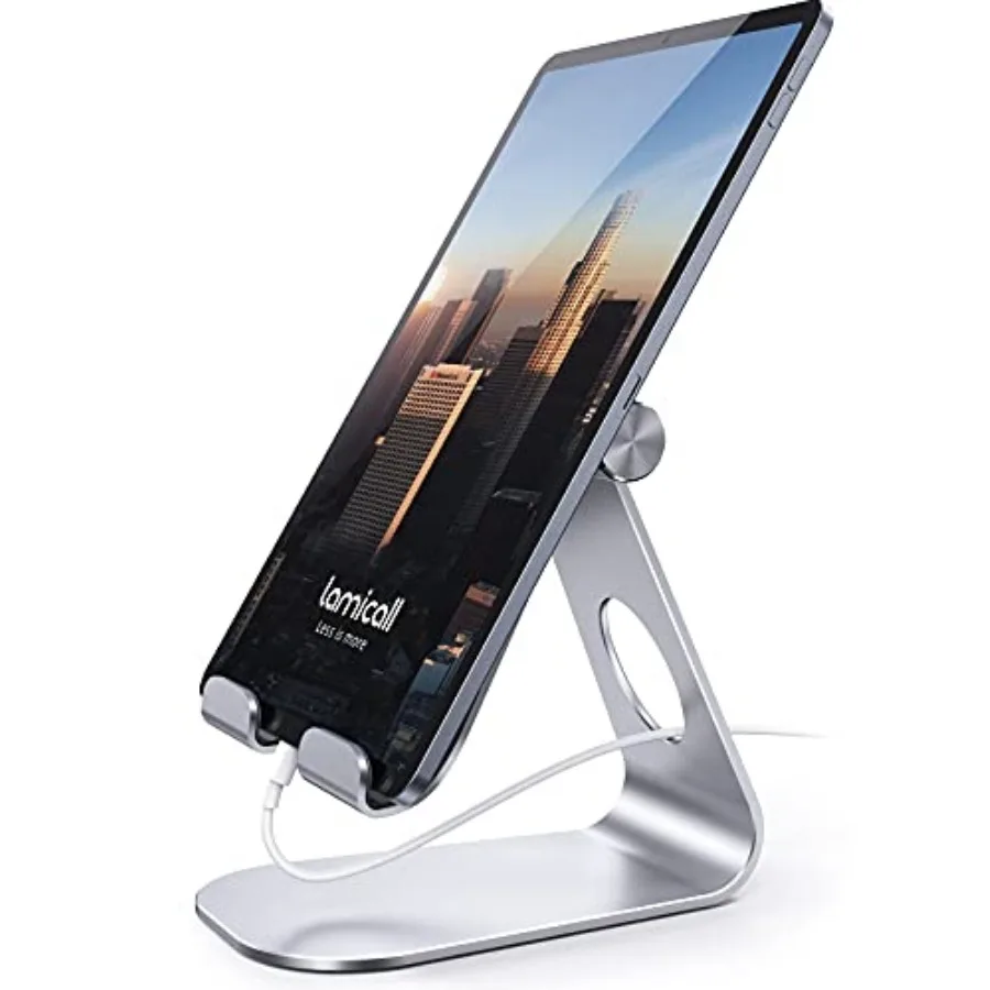 S1 Tablet Stand, Adjustable Tablet Holder - Desktop Stand Dock Holder for 4-13" Tablet, iPad Pro 11, 9.7, 10.5, 12.9 Air Mini,
S1 Tablet Stand, Adjustable Tablet Holder - Desktop Stand Dock Holder for 4-13" Tablet, iPad Pro 11, 9.7, 10.5, 12.9 Air Mini,