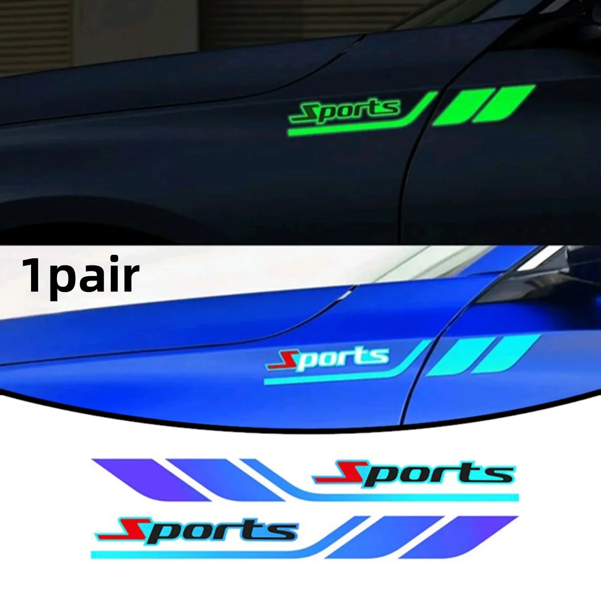 1Pair Universal Car Exterior Accessories Car Illuminated Letters Sport Stickers Car Fender Decorative Side Body Stickers Decal
1Pair Universal Car Exterior Accessories Car Illuminated Letters Sport Stickers Car Fender Decorative Side Body Stickers Decal