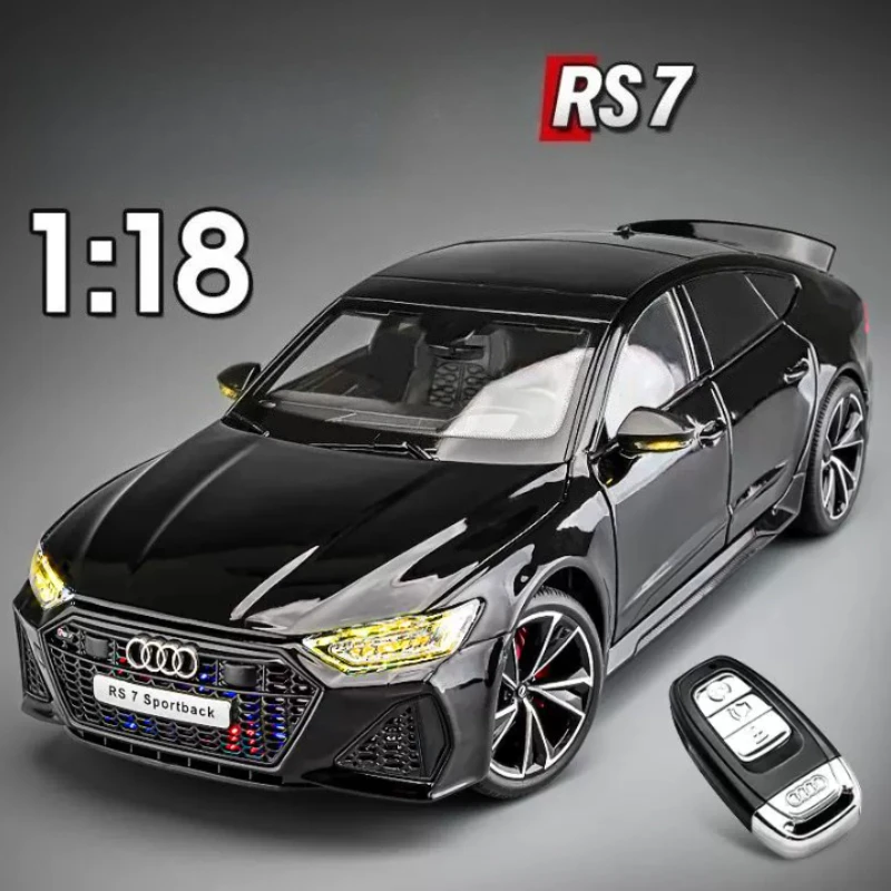 1:18 RS7 Sportback Черный воин Суперкар Литая под давлением модель автомобиля из сплава с дистанционным управлением Звук и свет Коллекционная модель для хобби Орнамент Подарок
1:18 RS7 Sportback Черный воин Суперкар Литая под давлением модель автомобиля из сплава с дистанционным управлением Звук и свет Коллекционная модель для хобби Орнамент Подарок